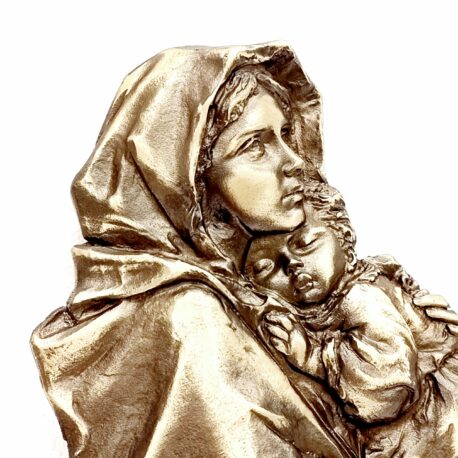MADONNA CON BAMBINO BASSORILIEVO (1)